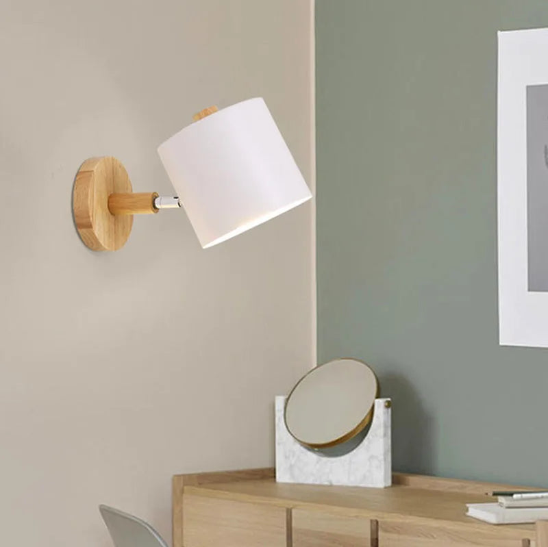 Axya Macaron LED Wall Lamp: Colorful Adjustable Reading Light for Home Decor