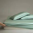 Axyaa Cotton Solid Color Single Fitted Sheet, Soft & Skin-Friendly