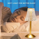 Axyaa Rechargeable Touch Table Lamp: Portable LED Decor Light for Home and Hospitality