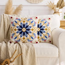Axyaa Boho Geometric Cotton Cushion Cover - Ethnic-Inspired Home Decor