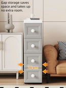 Axyaa Slim Utility Bin: PP Kitchen & Bathroom Organizer for Efficient Storage
