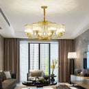 Axyaa Duplex Crystal Chandelier for Home, Restaurant, Hotel, and Lobby Lighting