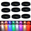 Axyaa 10-Pack 5W 5V LED Downlight Panel Spot Light for Indoor Kitchen Cabinet Home Lighting