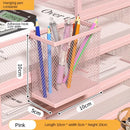 Axyaa Metal Pen Holder Wall Mounted Storage Box for Office & Student Desk