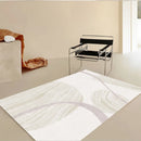 Axyaa Soft French Line Carpets for Modern Living Room Wabi Sabi Style Rug