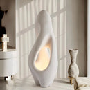 Axyaa Nordic Designer Floor Lamp: Wabi Sabi Style LED Lighting for Elegant Home Decor