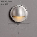 Axyaa Brass Wall Light Silver Gold Black Copper G4 Bulb Sconce Lamp
