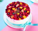 Axya Clear Mousse Cake Decoration Sheet 20cm: Transparent Dessert Film for Cake Edges