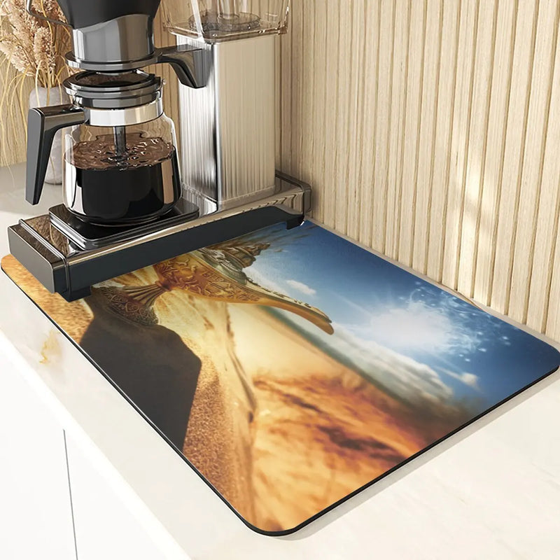 Axyaa Silicone Placemat Dish Table Mats Architecture Printing