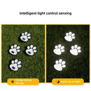 Axyaa Solar Dog Paw Stairs Light Outdoor Garden Decoration