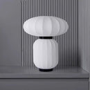 Axyaa Silk Table Lamp: Wabi-sabi Style for Living Room, Bedroom, Kitchen, Dining Room