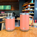 Axyaa Stainless Steel Coffee Mug with Handle & Lid, Insulated Water Cup