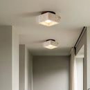 Axyaa Travertine Ceiling Lamp for Hallway & Aisel Stone Decor, Indoor/Outdoor Lighting Fixtures