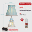 Axyaa Castle Princess Room Desk Lamp LED - Girl's Cartoon Bedroom Floor Lamp