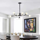 Axyaa LED Pendant Light Chandeliers for Staircase & Living Room, Modern Indoor Hanging Lamps