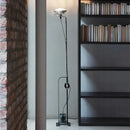 Axyaa Toio Floor Lamp: Black White Red Iron Chrome Design for Bedroom Office Decoration