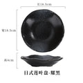 Axyaa Irregular Ceramic Tableware Set - Creative Japanese & Korean Style Dining Plates