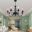 Axyaa Candle Chandelier: Minimalist Atmosphere Lamp for Bar, Restaurant, Coffee Shop