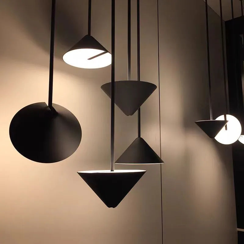 Axyaa Rotatable Cone Pendant Lights for Kitchen Island Dining Room Lighting