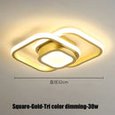 Axyaa LED Chandelier Indoor Ceiling Lamp White/Black Bedroom Living Room Lighting
