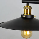 Axyaa Industrial Black Pendant Lights 3 Heads Pulley Hanging Lamp E27 Fixtures
