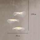 Axyaa LED Chandelier Pendant Lights for Modern Bedroom and Dining Room