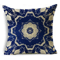 Axyaa Blue & White Porcelain Pattern Pillowcase - Sofa Decor 40cm/45cm/50cm