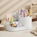 Axyaa 360° Rotatable Makeup Organizer for Lipstick and Brushes