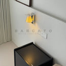 Axyaa Nordic Glass Wall Lamp Minimalist Luxury Designer for Living Room Bedroom Hotel