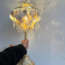 Axyaa Crystal Shell LED Table Light for Home & Office Décor