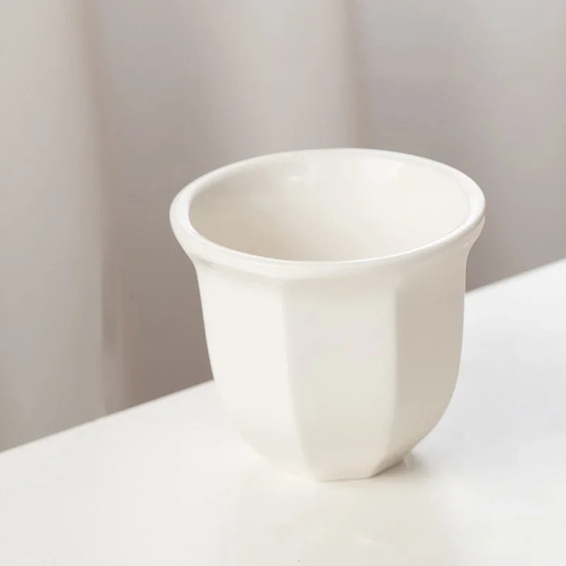 Axyaa Art Flower Espresso Cups - Set of 2