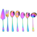Axyaa Stainless Steel Cutlery Set - 7 Piece Kitchen Tableware Collection
