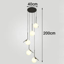 Axyaa Nordic Stair Chandelier, Living Room Pendant Lights, Ceiling Light, Indoor Lighting