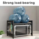 Axyaa Microwave Oven Rack Shelf Organizer Pan Pot Holder Storage Stand