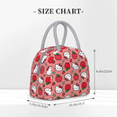 Axyaa Hello Kitty Insulated Lunch Bag: Cute Cartoon Thermal Cooler