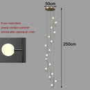Luxury Crystal Chandelier for Living Room and Bedroom - Axyaa Indoor Pendant Lamp