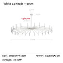 Axyaa LED Ceiling Chandelier: Modern Home & Office Pendant Lamp Fixture