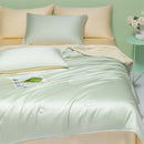 Axyaa Water Washed Ice Silk Cooling Comforter