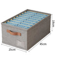 Axyaa Fabric Clothes Storage Box Organizer Cabinet - Foldable Multi-Purpose Drawer Box