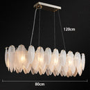 Axyaa Modern Ceiling Chandelier: Elegant Dining Room & Living Room Pendant Light