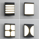 Axyaa Outdoor Wall Sconce LED Lamp for Balcony Garden and Stair Lighting