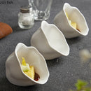 Axya Ceramic Dessert Bowls Set for Snacks, Salad, and Sushi