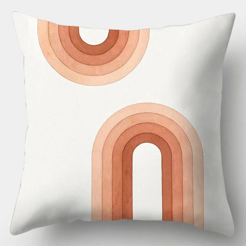 Axyaa Abstract Art Pillowcase: Parent-child Gift, Home Decor Square Cushion Cover