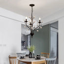 Axyaa Retro Crystal LED Chandelier for Home Lighting