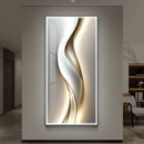 Luxury Axyaa Geometric Wall Lamp: Modern Living Room Hanging Light Decoration