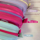 Axyaa Mesh Cosmetic Bag in Dopamine for Makeup and Toiletry Storage
