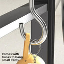 Axyaa Desktop Cup Holder with Hook for Easy Teacup Organization