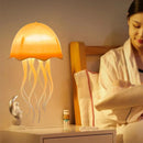 Axyaa RGB Gradient Jellyfish Night Light with Voice Control & Type-C Charging