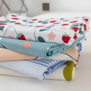 Axyaa Coarse Cloth Bed Sheet Queen Size Soft 100% Cotton Durable Breathable Naked Sleep