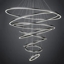 Axyaa Modern LED Pendant Chandeliers for Living and Dining Room Lighting